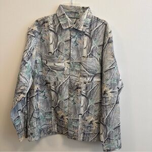 Brand New Men’s Saints Studio Camouflage Full Button Jacket With Tags Attached